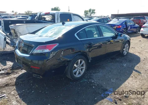 2012 Acura Tl 3.5 из США, поврежденный, VIN 19UUA8F2XCA011609